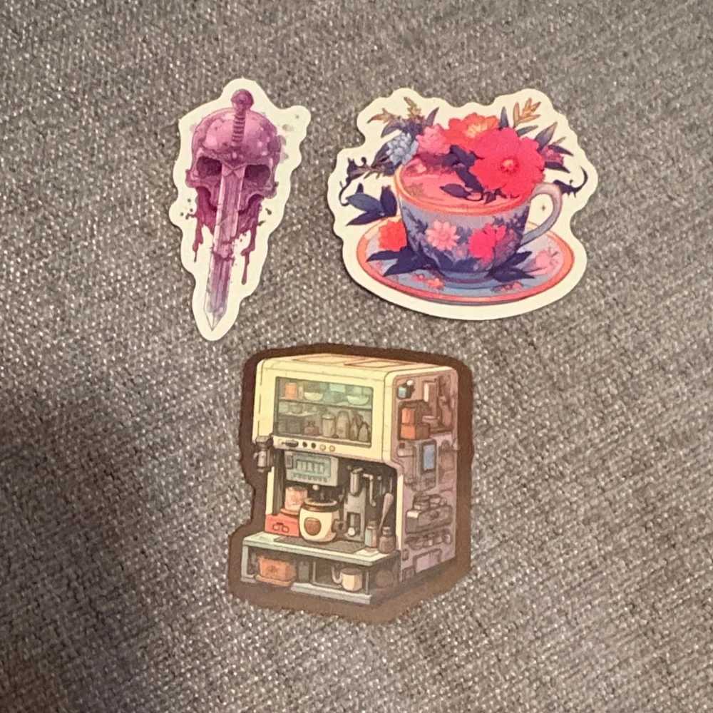 Colorful Abstract Sticker Set - Picture 4 of 4